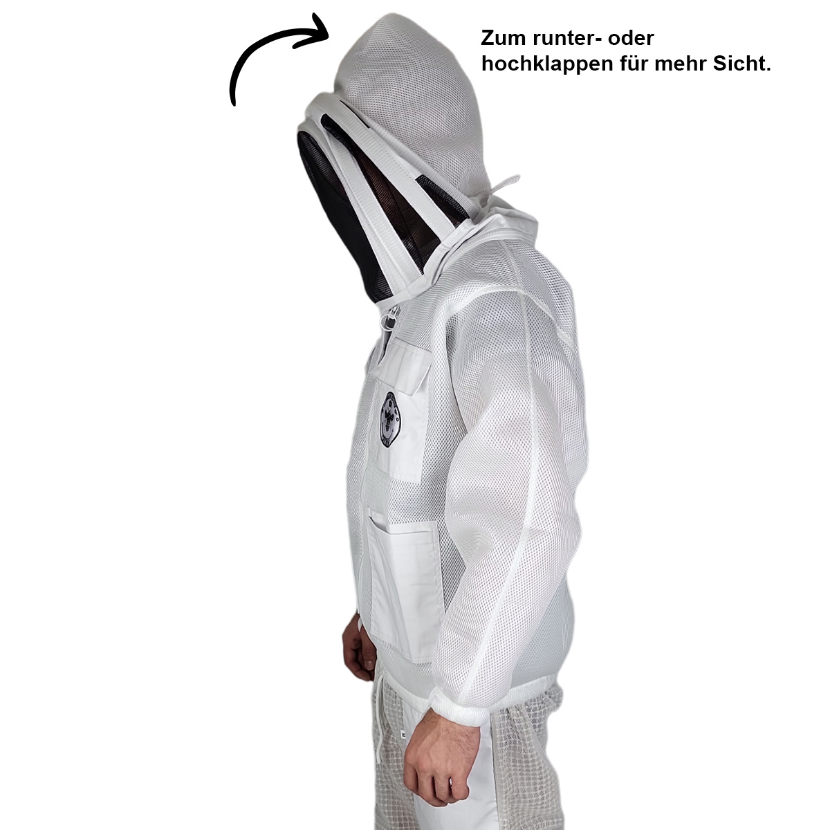 Belüftete Imkerjacke 3D-Mesh