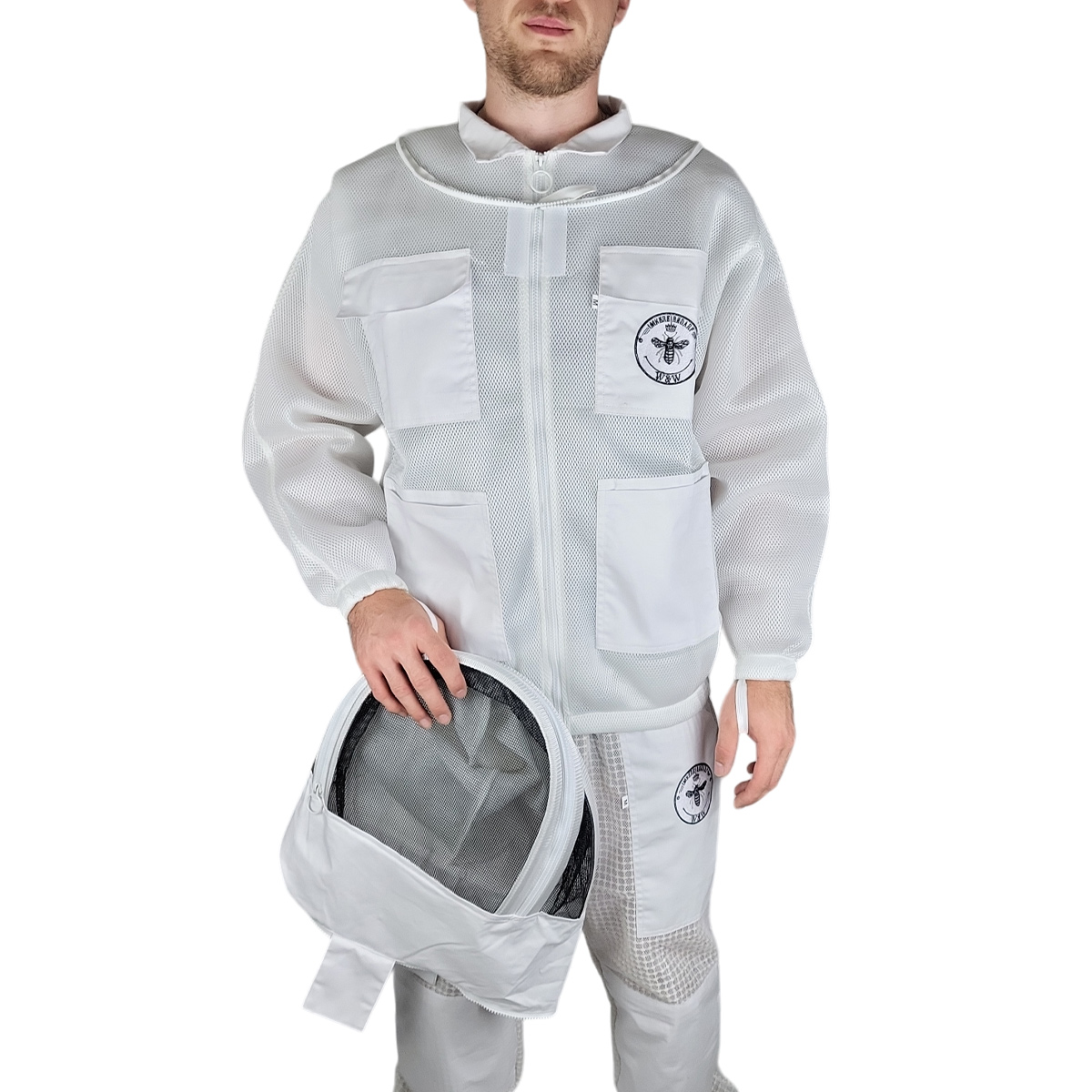 Belüftete Imkerjacke 3D-Mesh