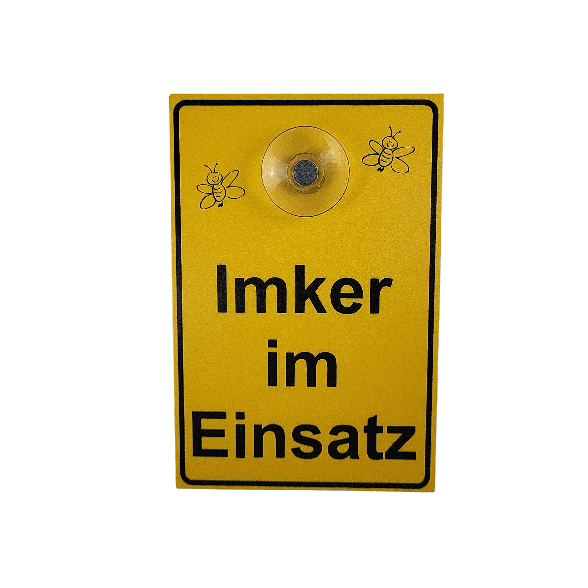 Saugnapfschild "Imker im Einsatz" *