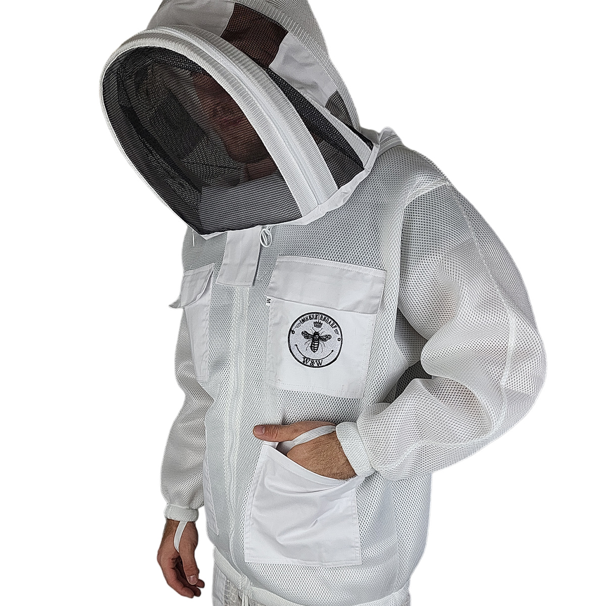 Belüftete Imkerjacke 3D-Mesh