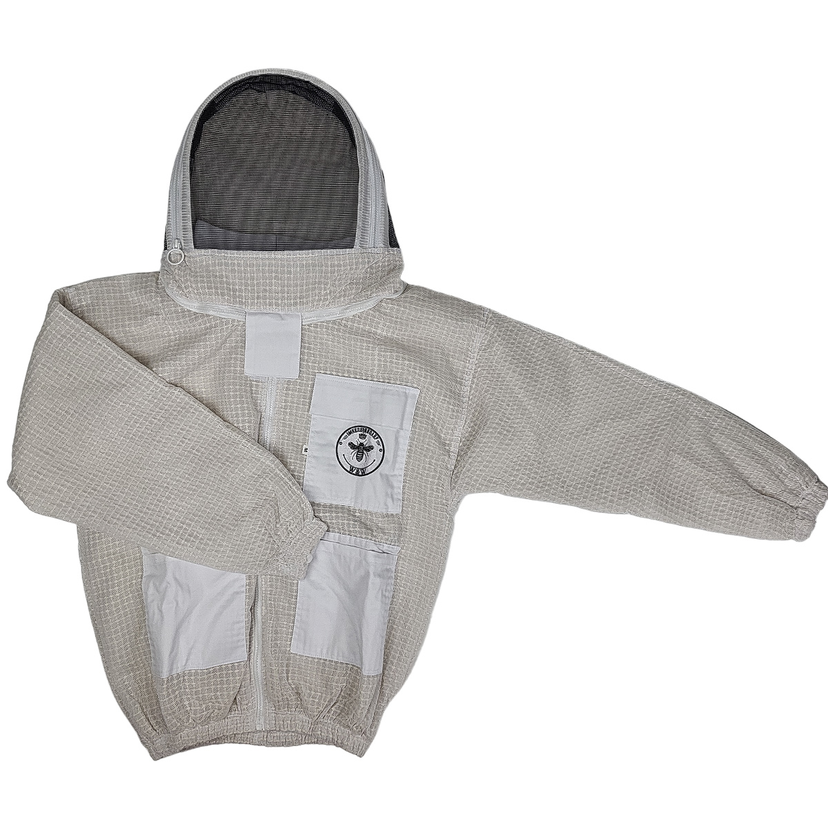 Belüftete Imkerjacke mit Atmungsnetz Mesh System