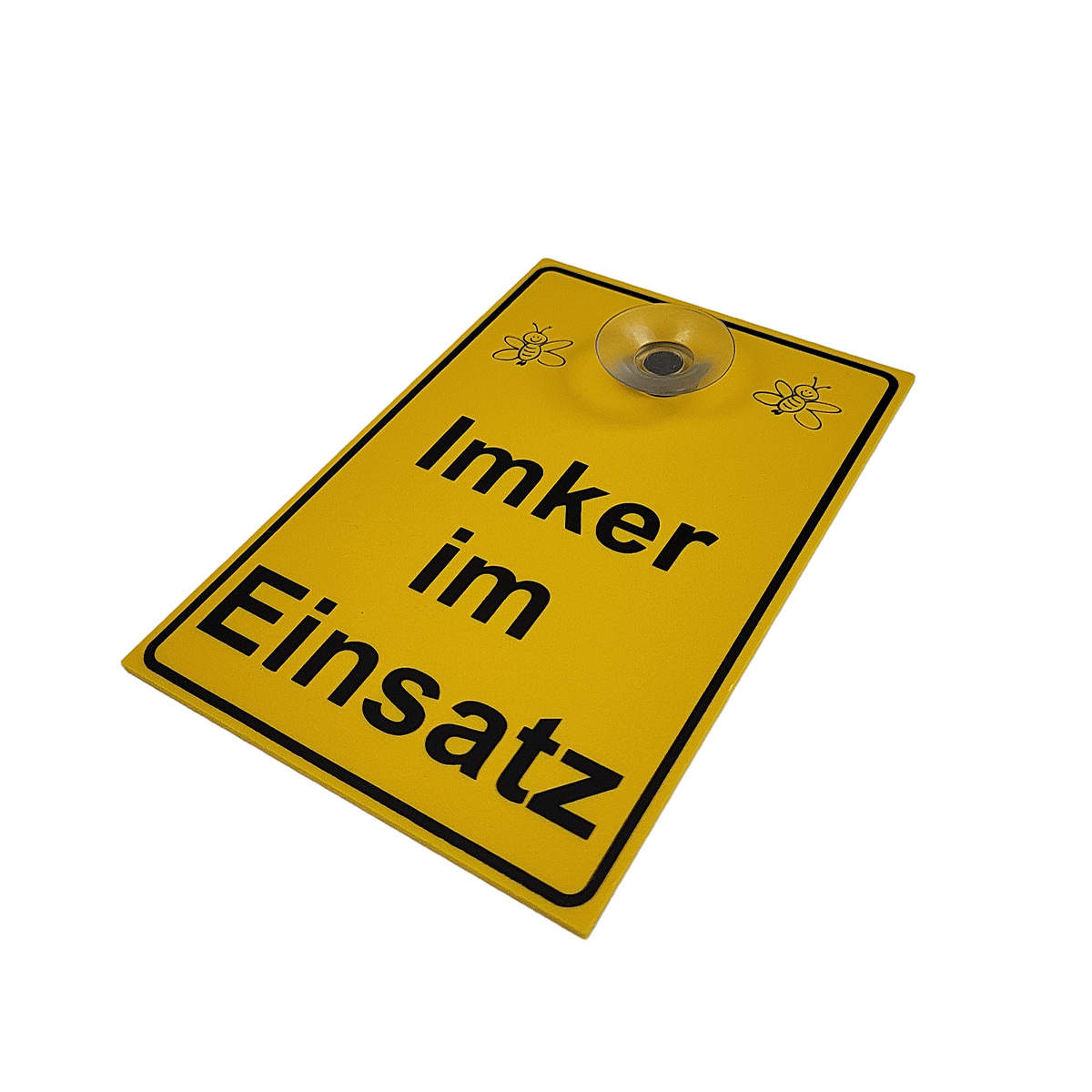 Saugnapfschild "Imker im Einsatz" *