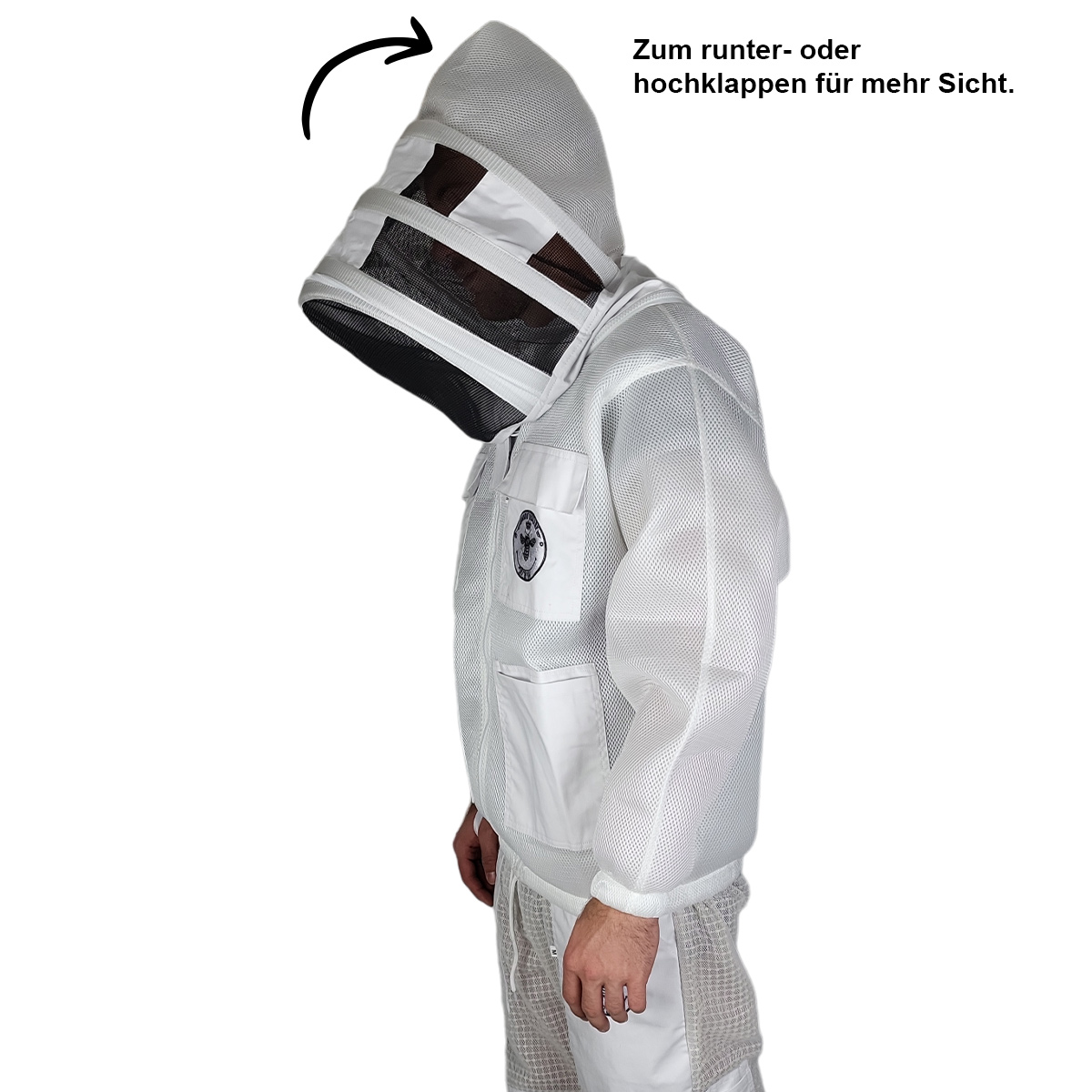 Belüftete Imkerjacke 3D-Mesh