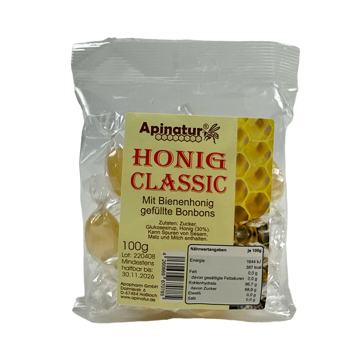 Honigbonbons Classic 100g