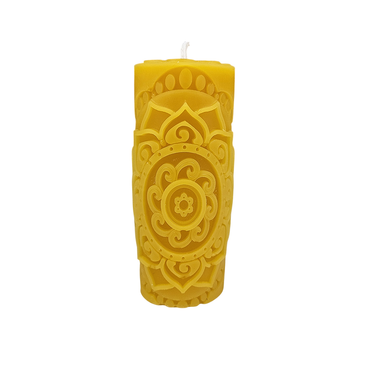 Bienenkerze Mandala